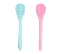 Artibetter 2 Piezas de Masajeadores Corporales de Silicona Antiestrés, Palo de Golpeteo Portátil para Espalda y Cuello Diseño Integrado y Fácil Manejo