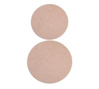 Artibetter 2 Piezas de Placa Base Redonda de Densidad Comprimida para Cerámica Diseño Versátil y Doble Tamaño, Adecuado para Modelado y Secado en Alfarería