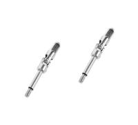 Artibetter 2 Piezas Gatos hidráulicos Eje cardánico pieza del gato de de de neumáticos pieza de gato de acero ejes jack suministros junta cardan bajada Silver