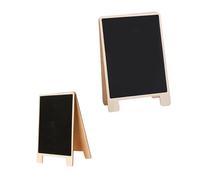 ARTIBETTER 2 piezas Pizarra de Madera para Mensajes Prácticos Tablero de Mensajes Doble Cara para Decoración del y Hotel Tablero de Notas para Dibujar y Hacer