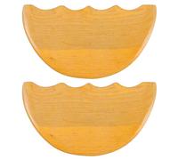 ARTIBETTER 2 Piezas Placa Raspadora de Madera y Tabla de Masaje Guasha Portátil Diseño Ergonómico Antideslizante para Masaje Facial, Cuello y Pies en Uso Profesional y Personal