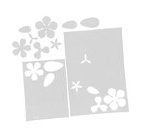 ARTIBETTER 2 Piezas Shrinky Paper Sheets Floral Pattern Pre Cut Heat Shrink Craft Material For DIY Jewelry Hair Accessories Keychains Creative Art Projects