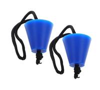 Artibetter 2 Piezas Tapones de Imbornal para Kayak, Tapones para Kayak Sit On Top de Silicona Azul, Fácil Instalación, Evita Reflujo de Agua, para Equipos de Deportes Acuáticos y Actividades