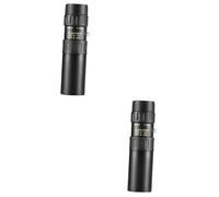 ARTIBETTER 2 Piezas Telescopio Terrestre Bunoculares Telescopio De Un Solo Tubo Monocular para Smartphone De Alta Resolución Alcance Monocular De Zinc y