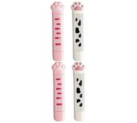 Artibetter 2 Series Cinta Correctora Forma De Pata De Gato Kawaii Para Oficina Y Estudiantes Corrector Portátil Y Duradero Para Y Diario 2 Piezas*2