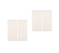 ARTIBETTER 2 Series Varillas De Madera Para Experimentos De Combustión De Herramienta Para Química Y Manualidades Y Versátiles Para Clases Y Proyectos Diy 20 Piezas*2