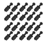 Artibetter 20 clips para paneles laterales del maletero: sujetadores de plástico para puertas traseras - retenedores de molduras interiores de fácil instalación para portón trasero, hatchback,