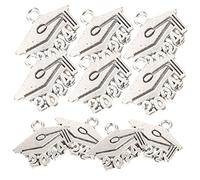Artibetter 20 Piezas Joyería Colgante De Sombrero Médico Encanto Alumno Graduado Para Estudiantes Graduation Borla Favores De La Fiesta De Graduación Clasificado Aleación