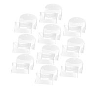 ARTIBETTER 20 Piezas Organizador de Recibos Transparente con Cierre Presión Bolsa de Almacenaje para y Archivos para Oficina Escuela y