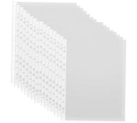 ARTIBETTER 200 Piezas Bolsas de Transparentes de Fundas de Perforadas para Almacenamiento Fáciles de Usar y Material Resistente para Oficina Escuela y