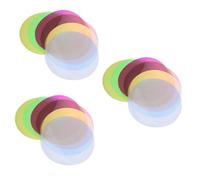 Artibetter 24piezas Láminas De Color para Fotografía y Video Filtros De De Color De Aleatorios Material De Alta Transmisión De Luz para Iluminación De Escenarios y Fiestas