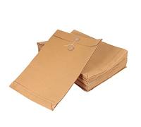 ARTIBETTER 25 Piezas Bolsa de Kraft de Organizador de Papeles Portafolio de Oficina para Archivar y Recibos