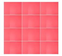 Artibetter 25 Piezas Filtros de Gel de Colores Rojo para Iluminación Comercial Difusión Clara y Uniforme, Láminas de PVC Fáciles de Instalar para Fotografía y Luces
