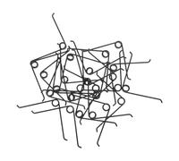 ARTIBETTER 25 Resortes de Repuesto en Forma de V para Tijeras de Podar Resorte de Podadora de Acero Inoxidable Negro Piezas para Podadora Manual de Jardín Flexibles y Resistentes Uso en