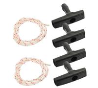 Artibetter 2juegos Cuerda Para Puerta De Garaje y Cuerda Para Tirar Escaleras De Ático Sistema Seguro De Extracción De Cordones De Plástico Manija Para Apertura Rápida El Hogar