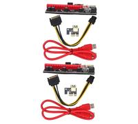 Artibetter 2juegos Tarjeta Gráfica Externa Pcie Extensión para Gaming Adaptador De Gráficos para Ordenadores y Laptops Conector Mejora El Rendimiento Visual Conectividad Monitores Externos