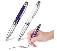 Artibetter 2piezas Bolígrafo Táctil Linterna y Luz Led Bolígrafo De Escritura Multifuncional para Teléfono o Tablet Punta De Lápiz para Pantalla Táctil