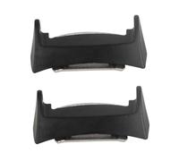 Artibetter 2piezas Conector De Reloj De Piel Compatible Gear Hebilla De Reloj y Práctica Fácil De Instalar Color Negro