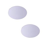 Artibetter 2piezas Espejos Reflectantes para Fotografía De Herramientas De Fondo para Decoración De Cosméticos Joyas y Alimentos