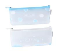 Artibetter 2piezas Estuche Multifunción para Lápices Diseño de Dibujos Animados Bonito Estuche para Lápices de Contenedor de Dibujos Animados para Uso la Escuela