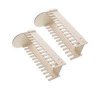 Artibetter 2piezas Expositor para Tarjetas De Madera DIY Expositor para Tarjetas Postales Organizador De Mesa para Decoración del Hogar y Oficina