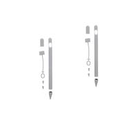 Artibetter 2piezas Funda De Silicona para Lápiz Pencil Generación Estuche De Punta Diseño y Personalizable Compatible Carga
