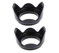 Artibetter 2piezas Parasol para Cámara DSLR Compatible y Olympus Protección contra y Instalación Rápida y Fácil