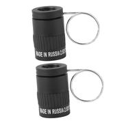 Artibetter 2piezas Telescopio Monocular Mini Ultra Compacto y Ligero para Viajes Observación De Aves y Actividades Al Aire Fácil Operación Una Mano Color Negro