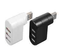 Artibetter 2piezas USB Hub Multi Splitter Puertos Adaptador De Cable para Ordenadores y Portátiles Expansor De Conexiones USB Compatible Dispositivos Diversos