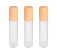 Artibetter 3 Botellas de Vidrio Esmerilado Roll-on de 10 Ml para Aceites Esenciales, Diseño Bola Rodante y Aspecto Translúcido, Adecuado para Viajes y Uso Personal