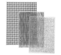 Artibetter 3 Carpetas de Repujado para Scrapbooking, Ideales para Manualidades con Tarjetas, Placas de Repujado Y Plantillas de Papel Decorativas para Proyectos de Técnicas Mixtas, 5,7 X 4,1