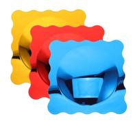 Artibetter 3 Espejos de Burbujas sensoriales de Pared de acrílico: Juguetes de Espejos convexos de Colores para aulas de Preescolar, guarderías, rincones de relajación y enriquecimiento Ambiental