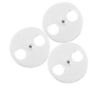 Artibetter 3 Piezas Accesorios para Caja de Música DIY Disco Metálico Redondo Llave de Cuerda Giratoria de Reparación para Melodía y Base Estable