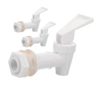 Artibetter 3 piezas Grifo de Plástico Reutilizable para Dispensador de Bebidas Válvula Desmontable Compatible con Cubos y Barriles Fácil de Instalar y Limpiar para Uso Doméstico y Fiestas