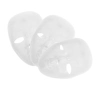 Artibetter 3 Piezas Máscara de Pp para Pintar Diy, Ajuste, Adecuada para Eventos de Cosplay y Fiestas de Disfraces, Mascarilla para Manualidades de Color Claro