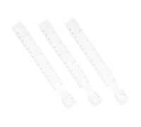 ARTIBETTER 3 Piezas Ruler With Magnifier Precise Centimeter Scale Portable Drafting And Geometry Tool For Students Crafting Drawing And Architectural Projects
