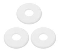 ARTIBETTER 3 Piezas Tapa del Orificio Aire Acondicionado Cubierta de Tubería Brida Dividida ABS Redonda Blanco, Diseño de Cierre a Presión, para Tubería y Tubo de Desagüe del Aire