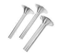 ARTIBETTER 3 piezas Tubos de Relleno para Embutidora Manual de Salchichas Accesorios de Acero Inoxidable para Tripa de Cerdo y Chorizos Cocina Doméstica