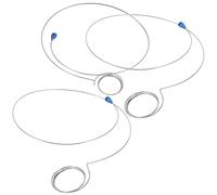 Artibetter 3 Soportes de Alambre de Hierro para Lupa Relojero, Fáciles de Operar, Color Plata, Accesorios de Reparación de Relojes para Tienda de Reparación