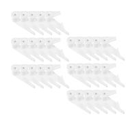 Artibetter 30 Hebillas para Lámparas de Techo Led, Cierre Plástico Engrosado para Pantalla, Clips de Fijación Resistentes, Accesorios para Montaje en Lámparas de Techo, Suministros