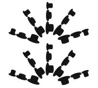 ARTIBETTER 30 Piezas De Sombrero De para Muñeca Mini Sombrero De para Navidad Pequeño Muñeco De Nieve Artesanías Sombrero De Muñeca En Miniatura Suministros para Muñecas