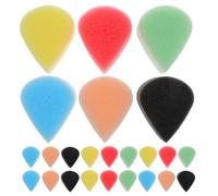 ARTIBETTER 30 Piezas Esponjas para Pintura Facial Forma de Lágrima, Reutilizables Alta Absorción, Ideales para Clases Creativas y Uso en Casa