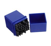 ARTIBETTER 36 piezas Kit de Punzones Numéricos de Acero al para Estampación Manual Herramienta para Desarrollo Habilidades Motrices y Aprendizaje Matemático Casa y Preescolar