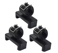 Artibetter 3piezas Soporte para Teléfono Clip Cierre De Seguridad Abrazadera para Selfie Compatible Móviles para Uso Exterior Color Negro