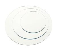 Artibetter 3piezas Tablero De Reflexión Redondo Acrílico Espejo para Fotografía Profesional De Productos Espejo Decorativo para Joyas y Accesorios Fondo Reflectante para Estudios y Uso Casa