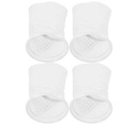 Artibetter 4 Calcetines Filtrantes Diseño 3D de Panal para Acuarios de Agua Salada Alta Eficiencia y Material PP para Filtro de Peceras