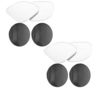 Artibetter 4 espejos convexos adhesivos para puntos ciegos para coche, SUV,