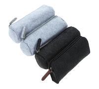 Artibetter 4 Piezas Estuche de Fieltro para Lápices Unidades Escuela la Oficina Bolsa de Almacenamiento Estuche para Lápices Escolar