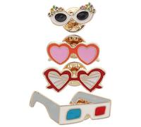 Artibetter 4 Piezas Pin Pequeño de Aleación Estilo Playero Serie Hawái para Ropa Casual y Accesorios de Fiesta, Diseño Único y Detalle Fino para Mujer Varios estilos