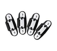 Artibetter 4 Piezas Sujetadores para Respaldo de Silla de Ordenador Accesorios para Silla Gaming Clips de Reparación Silenciosos para Respaldo Kit de Fijación Estable